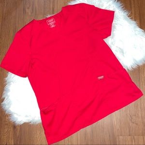 Red Cherokee Scrub Top